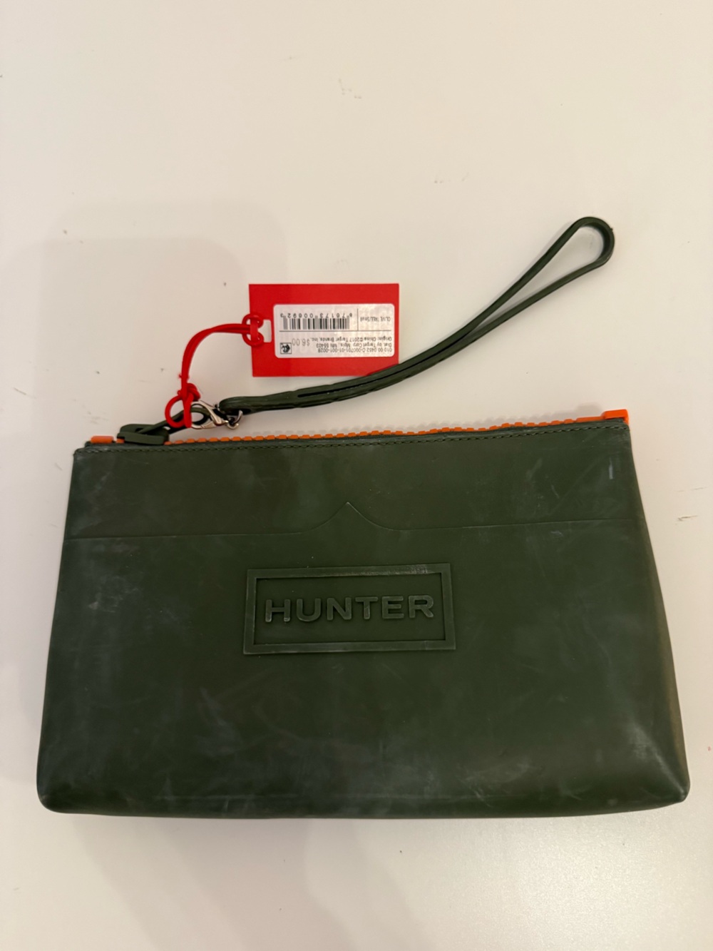New Hunter women’s  Dark Green Wristlet Pouch